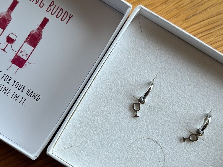 Orecchini pendenti & Orecchini a lobo: SALE 🍷 Ohrringe Drinking Buddy Hoops, MURANDUM, NEU – Nuovo e nell'imballaggio originale da Balzers venduto da clancy_SCVW