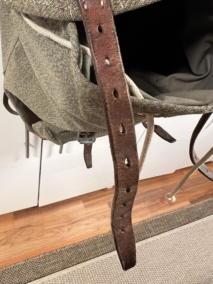 Schweizer Armee Zaini: Rucksack CH Armee 1959 – Usato da Sevelen venduto da Ritiplampi 4