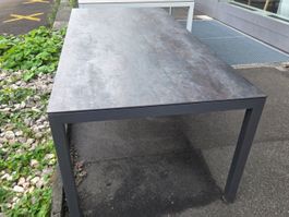Gartentisch QUADRO 210x95cm Keramikplatte