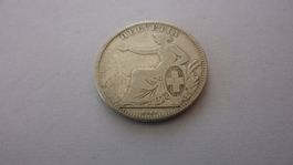 Uralter Zweifränkler 1863 ,  schön
