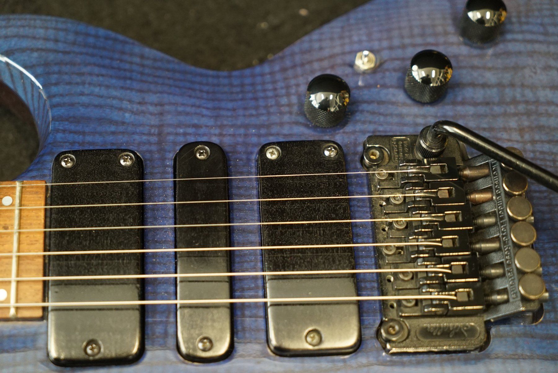Strumenti musicali: Chris Larkin ASAD blue Custom – Usato da Ortschwaben venduto da Musictrade 7