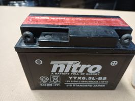 Aprilia, Piaggio, Honda Roller Batterie NITRO NTX6.5L-BS Neu