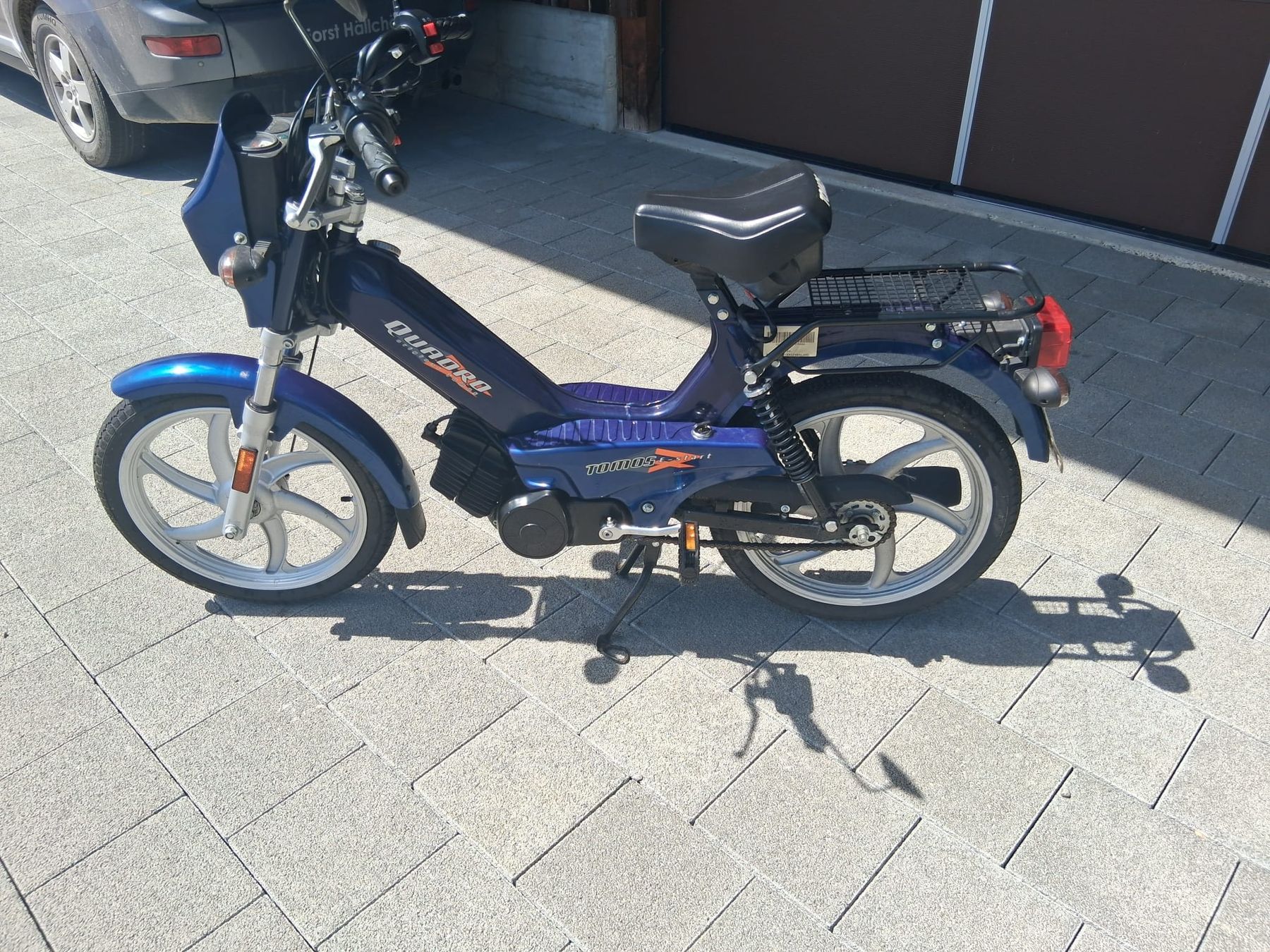 Tomos Mofas: Mofa Tomos Quadro blau  – Gebraucht aus Rumisberg von Forstmichel 4