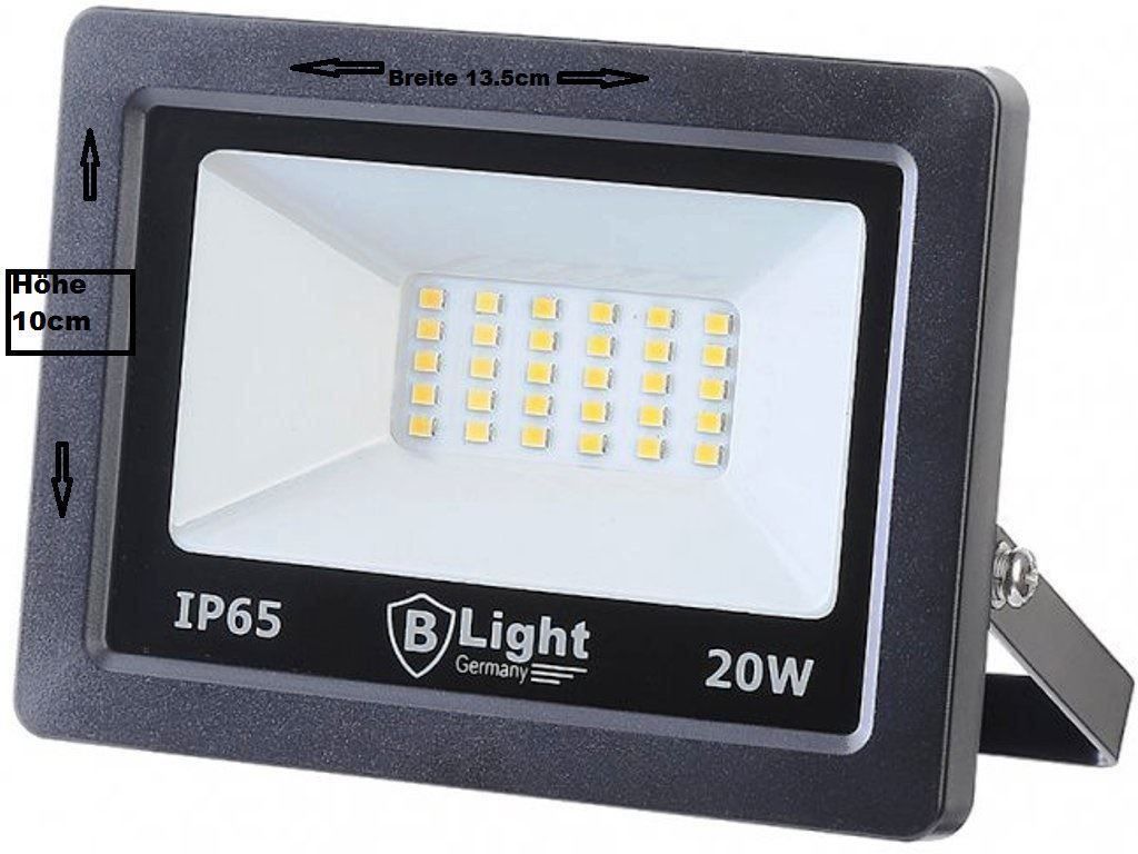 Lampade: LED Flutlichtstrahler flach 20 Watt – Nuovo e nell'imballaggio originale da St. Gallen venduto da schnaeppchen-preise