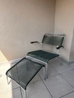 Schaffner SÄNTIS Lounger Spaghetti mit Hocker