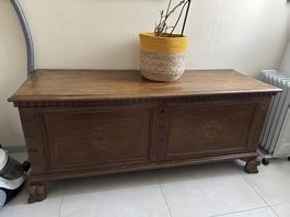 Cassapanca in legno 
