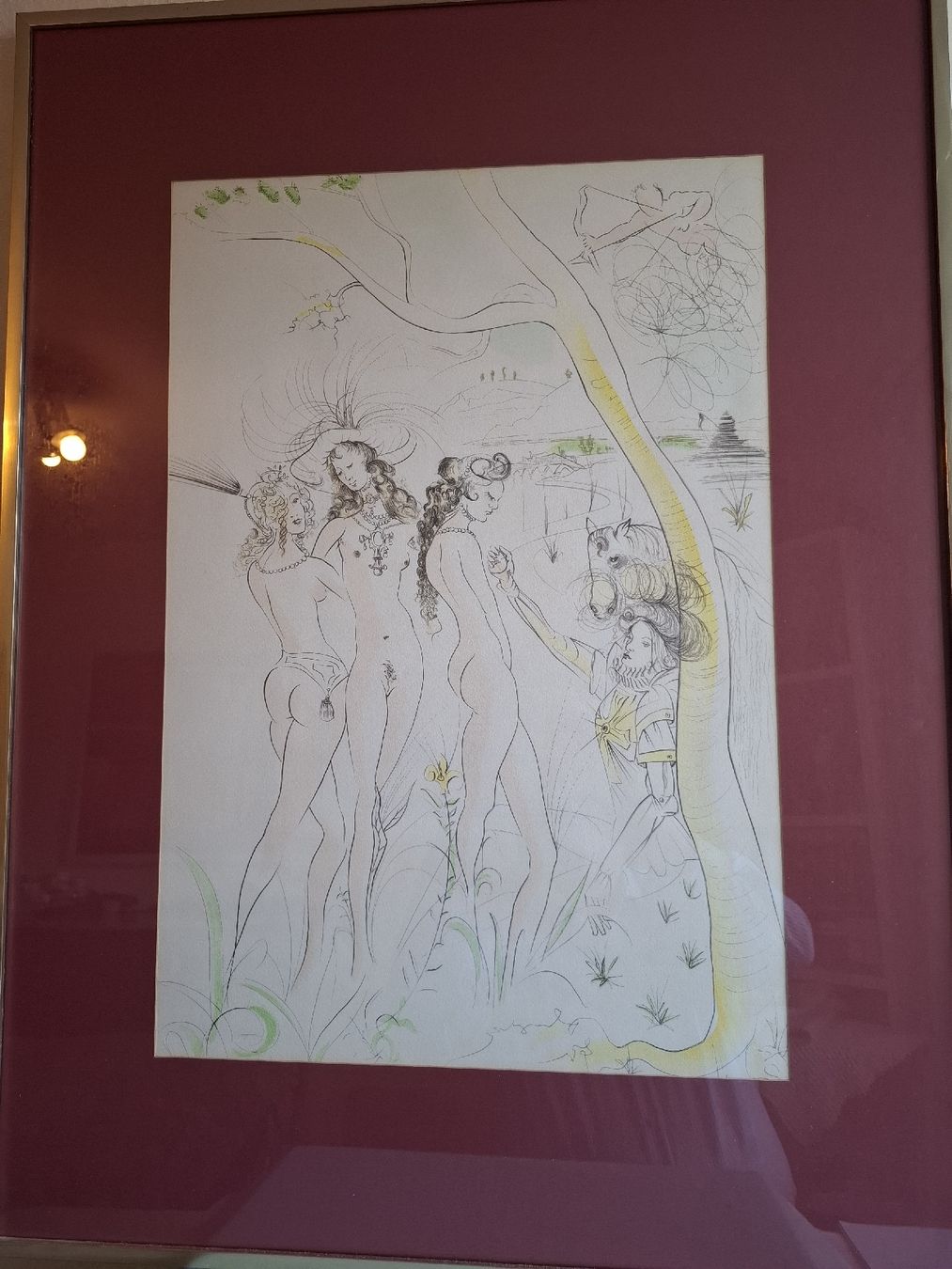 Foto & Immagini: Le Jugement des Pâris ,   Salvator Dali – Usato da Zürich venduto da arm_9ffr