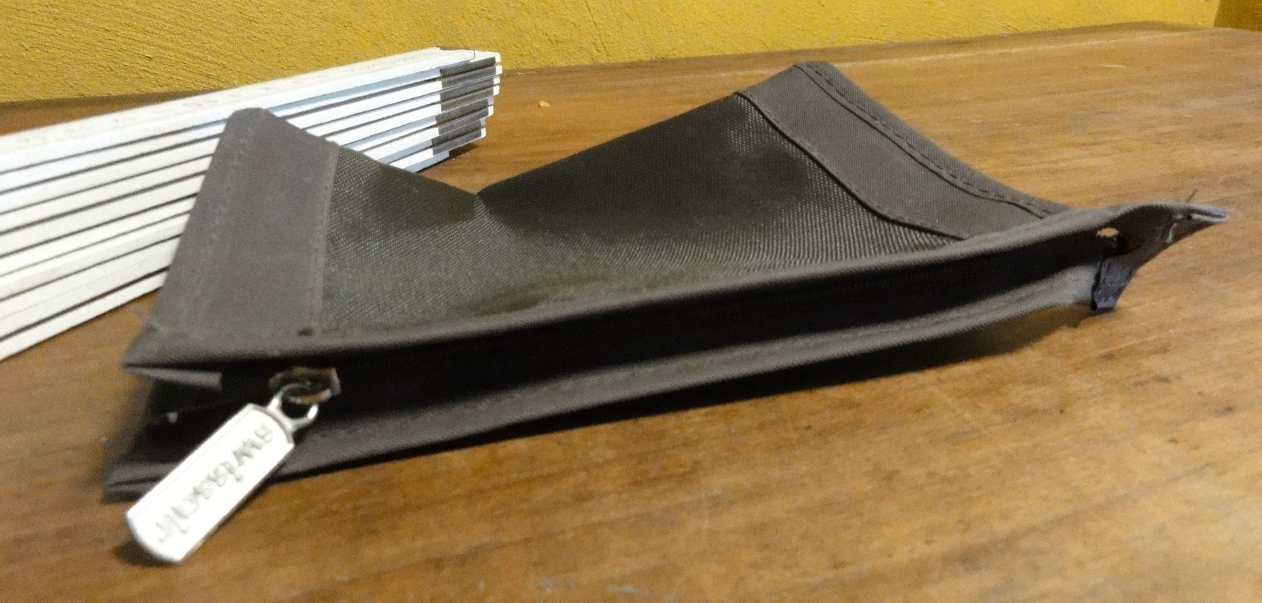 Swissair Taschen: Textiltasche Swissair, braun – Gebraucht aus Wohlen AG von Kande2007 1