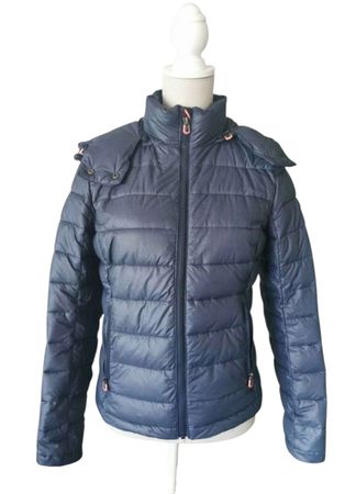 Leichte Daunenjacke von QS mit abnehmbarer Kapuze  Gr. S