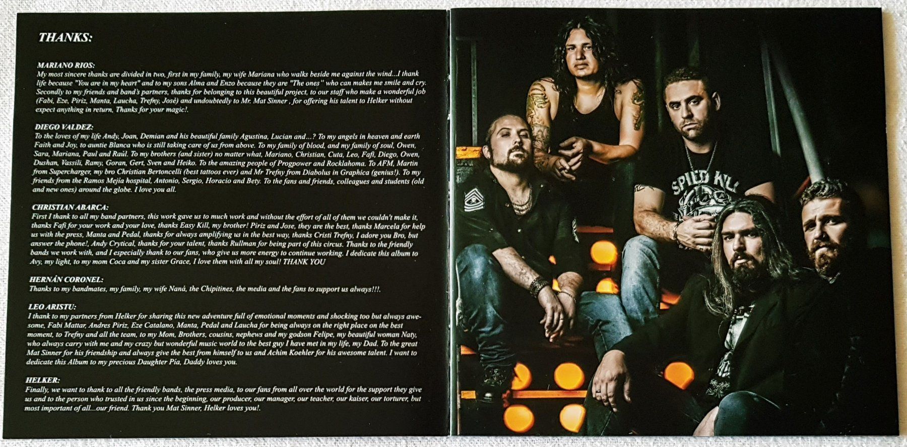 CDs: Helker – Firesoul - CD - Digipak - 2017 - First Press - – D'occasion à Uster par Zardodel 8