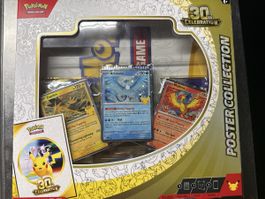 Coffret Poster Pokemon 30 ans 