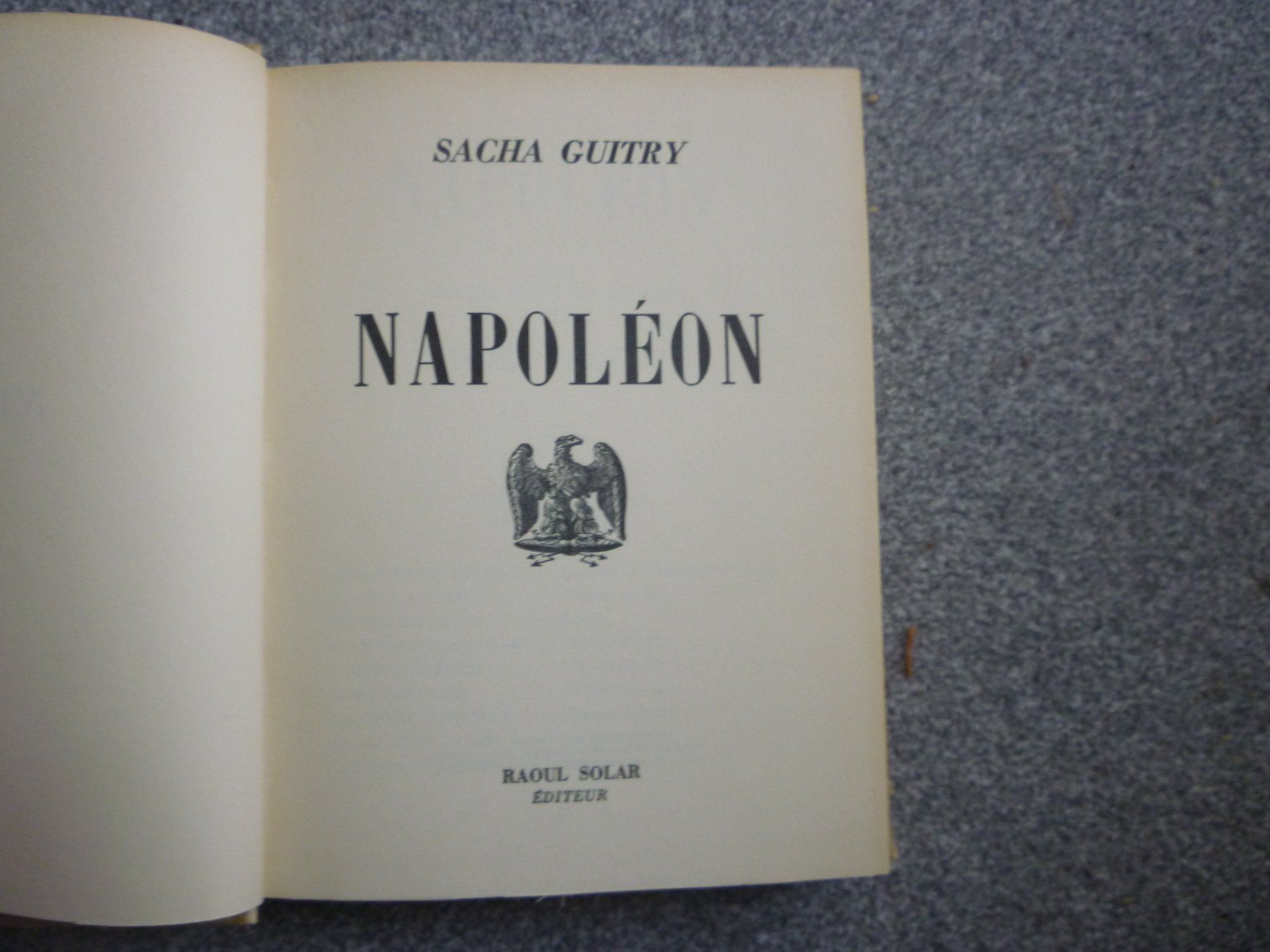 Bücher: Filmbuch Drehbuch Napoleon mit interpreten – Gebraucht aus Langnau am Albis von Molosser 3