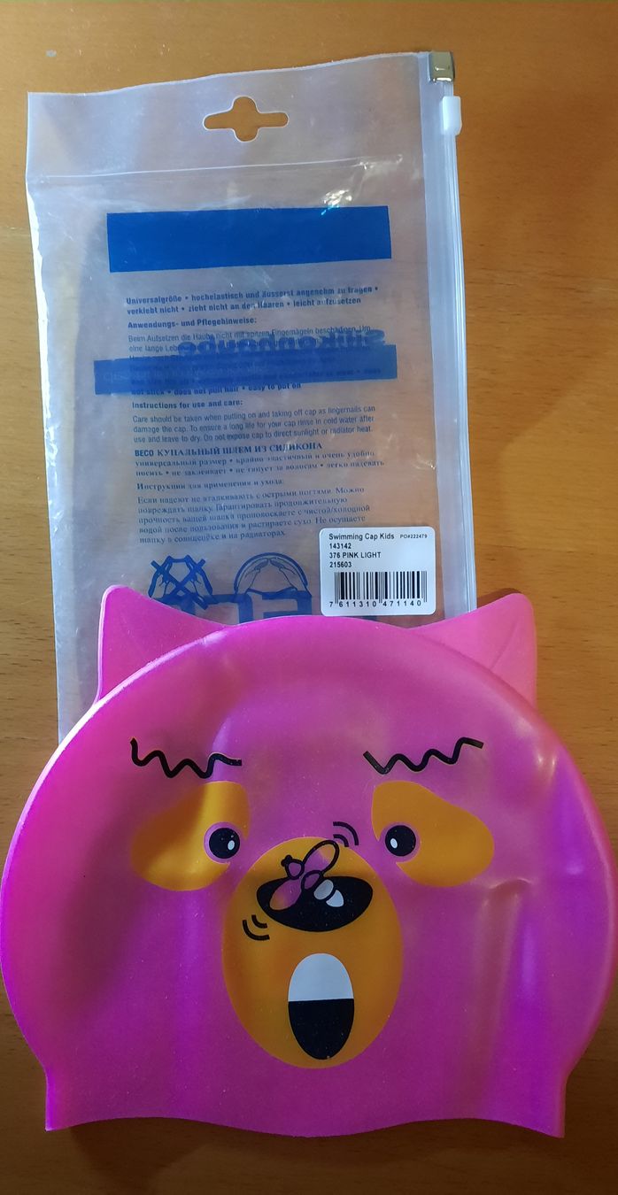 Altro abbigliamento per bambina: Kinder Badkappe/Schwimmmütze – Nuovo e nell'imballaggio originale da Volketswil venduto da wan_kf9p