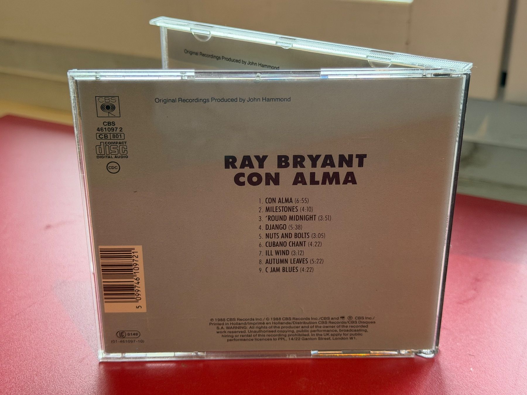 CDs: Ray Bryant - Con Alma - KA01D – Neu (gemäss Beschreibung) aus Küsnacht ZH von JazzRecords 1