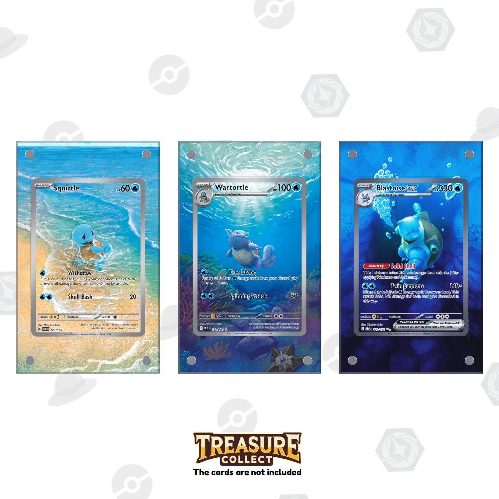 Pokémon Sammelbilder & Trading cards: Pokémon 151 Charmander Bulbasaur Squirtle Evolution Bundle – Neu und originalverpackt aus Canobbio von TreasureCollect 1