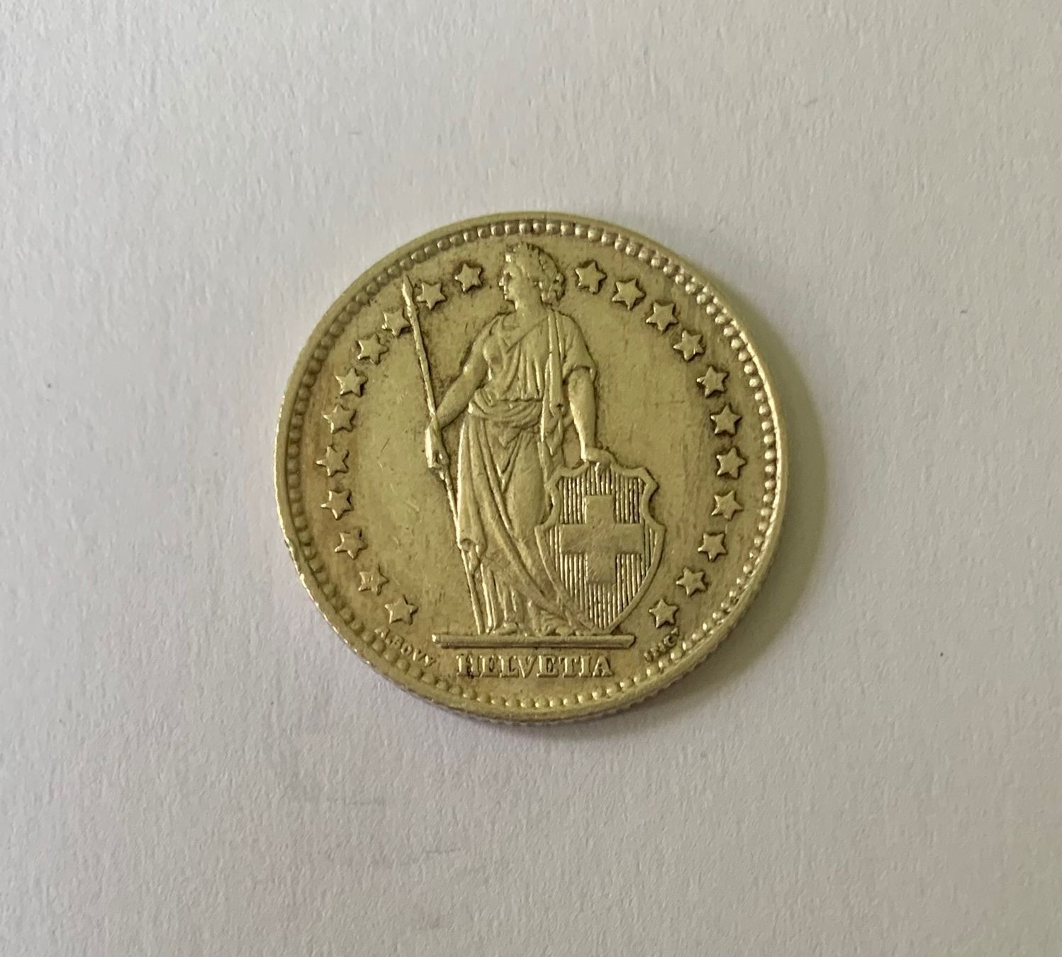 Tutti le monete: 1 Franken 1959 Silber - Schweiz – Usato da Zürich venduto da Apache4 1