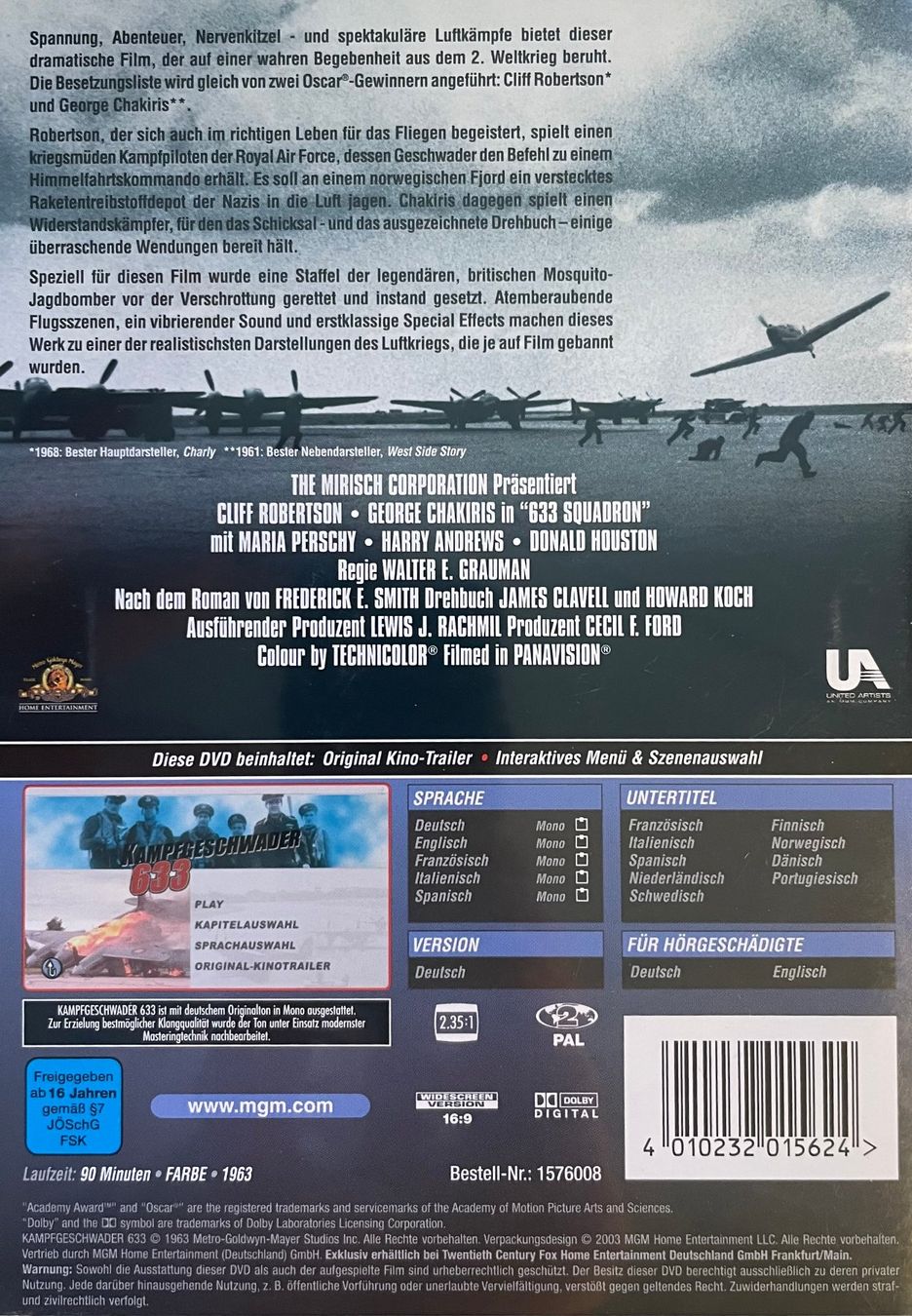 Tutti i DVDs: Kampfgeschwader 633 – Usato da Brunnen venduto da Barfly5 1