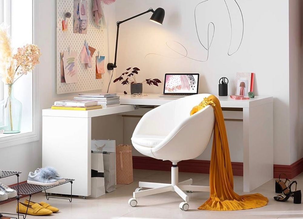 Crochets adhésifs - pince - blanc (x2) 3M