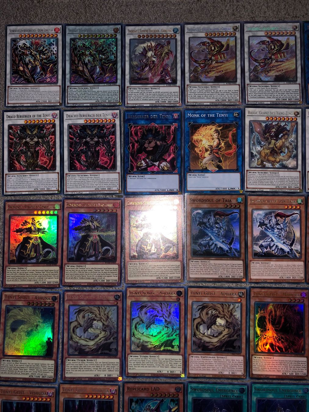 Yugioh Sammelbilder & Trading cards: TurnierDeck Schwertseele & Tenyi | BODE / BACH etc. – Gebraucht aus Altstätten SG von ChangeMaker 2