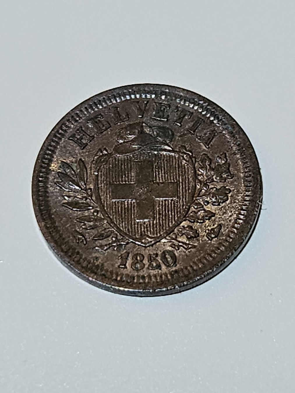 Tutti le monete: 1 Rappen 1850 – Usato da Pfäffikon ZH venduto da Melibol 3