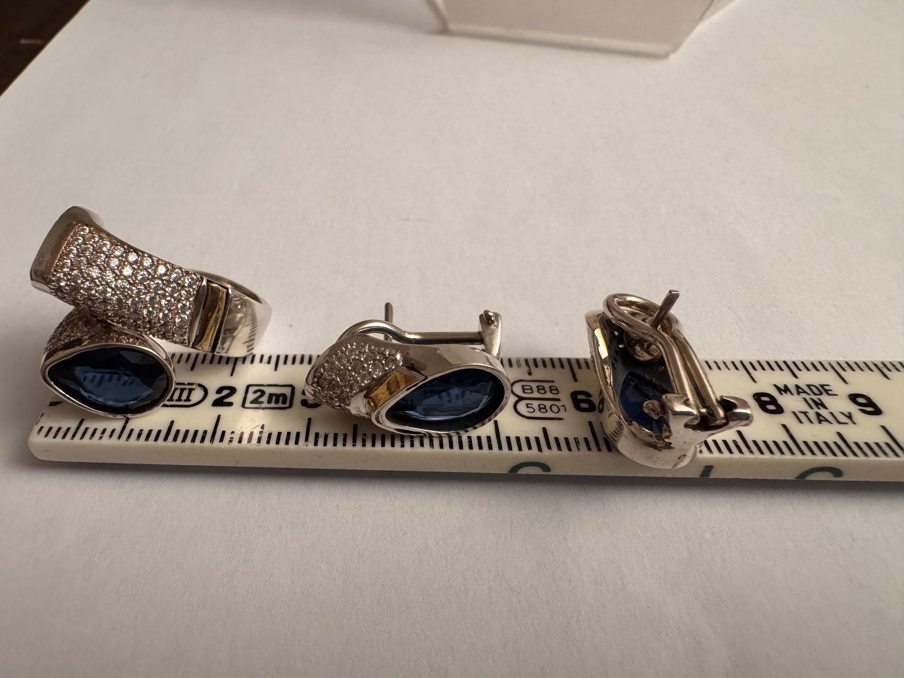 Ringe: Neu 925 Sterling Silber Ring und Ohrringe – Neu und originalverpackt aus Bern von Javero 9