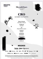 2 x CRO Tickets - Moon and Stars