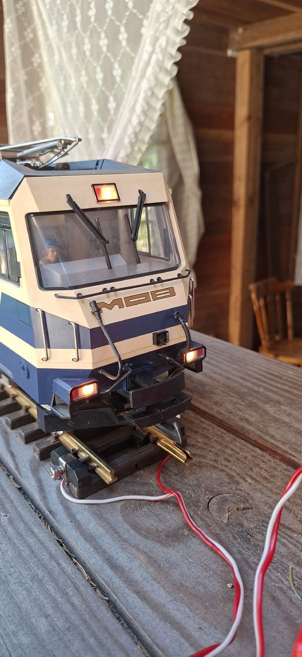 LGB Modellini di ferrovie: LGB MOB 20420 Lok Ge 4/4 lll – Usato da Münsingen venduto da wd65 1