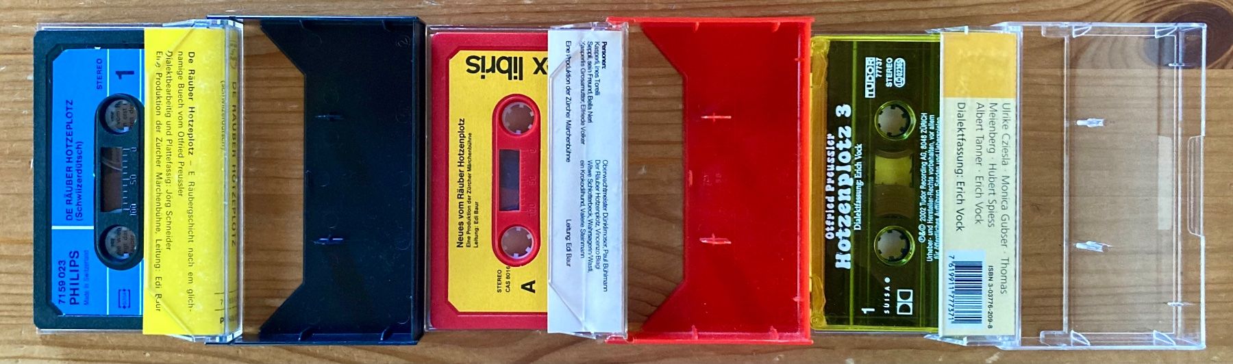 Musicassette: 3x Räuber Hotzenplotz (Full-Set, Dialekt, 1979-2002) – Usato da Zürich venduto da Djmotionch 1