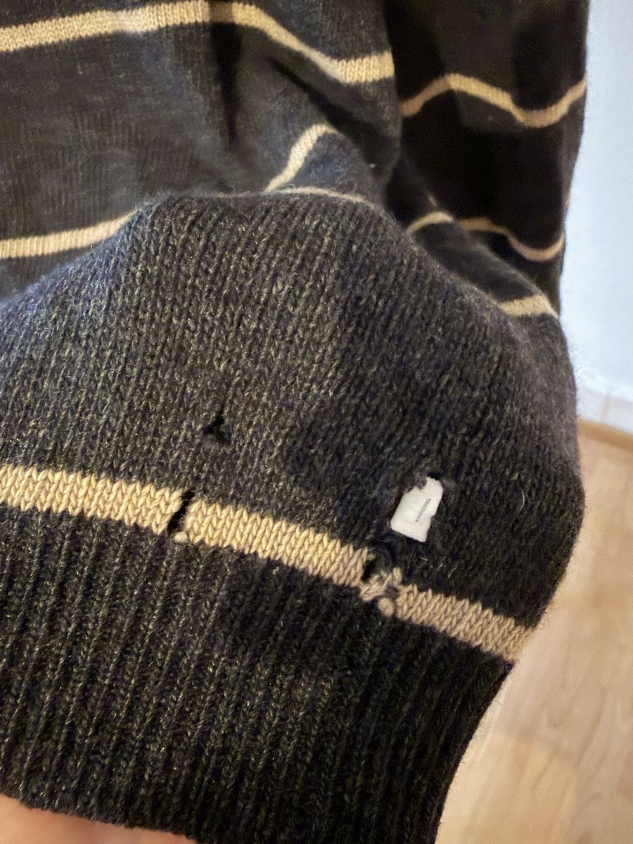 Maglioni & Felpe: Herren Pullover gestreift dunkelgrau – Usato da Luzern venduto da Jules__ 1