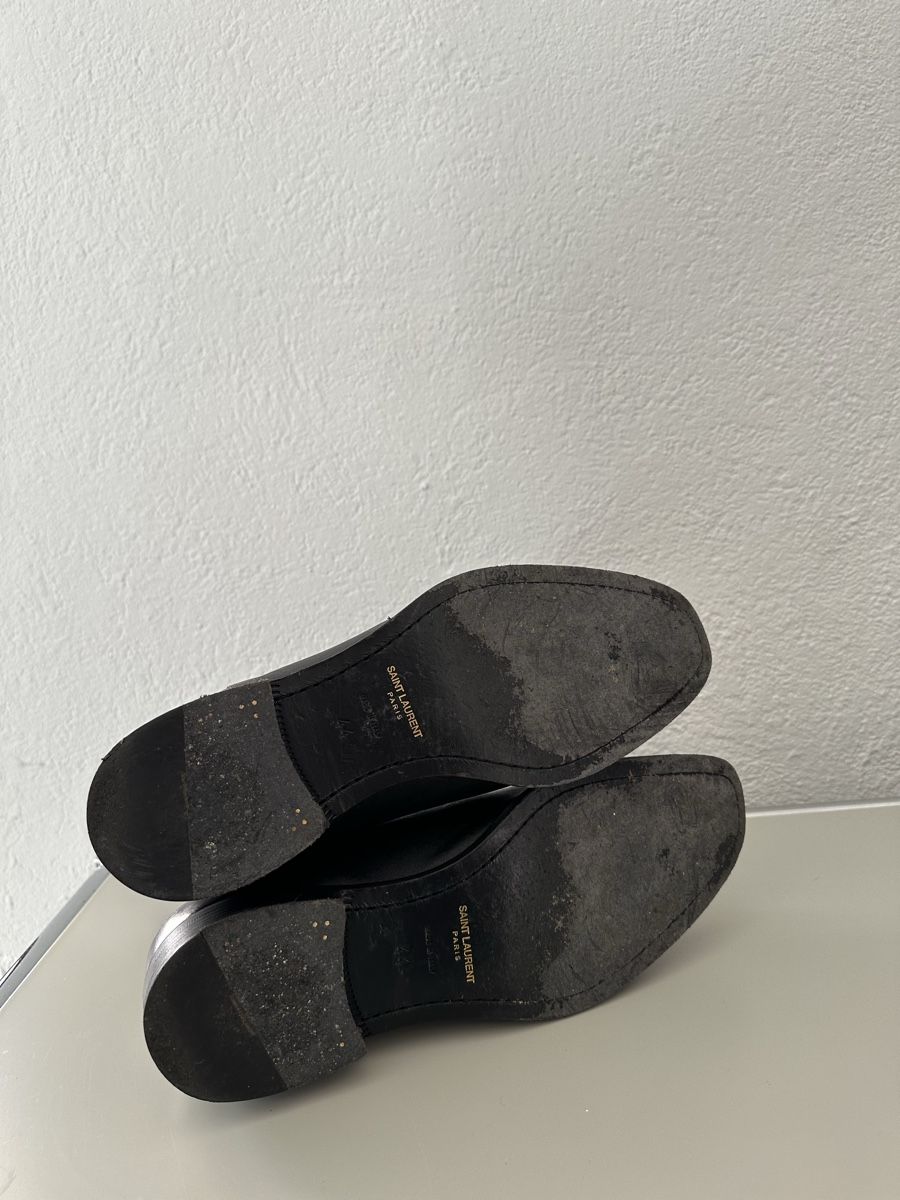 Saint Laurent Scarpe da uomo: Saint Laurent Montaigne Chelsea boots – Usato da Orselina venduto da GIONALERIPO 6