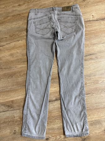 Jeans, NILE, S, grau, dünner Stoff