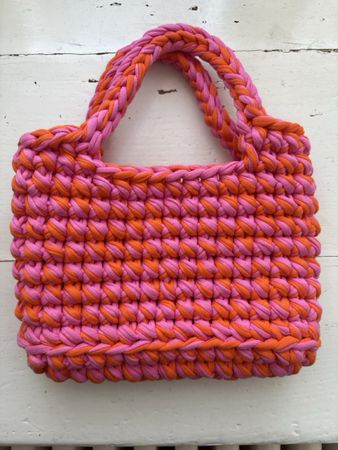 Gehäkelte Handtasche
