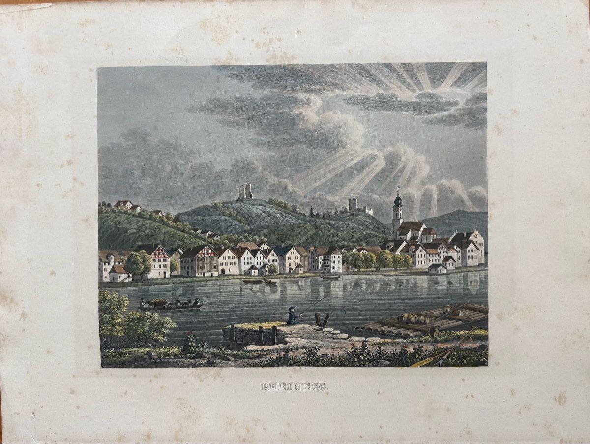 Gravures: Aquatinta von Rheineck – D'occasion à Goldach par Lebel