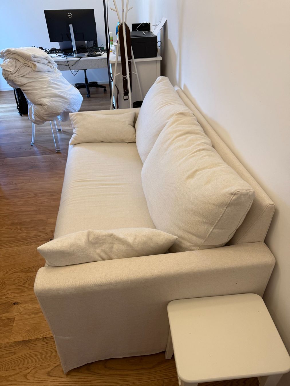 Ikea Divani: HYLTARP 2-seat sofa-bed, Gransel natural – Usato da Paradiso venduto da ofi_ns8b 2