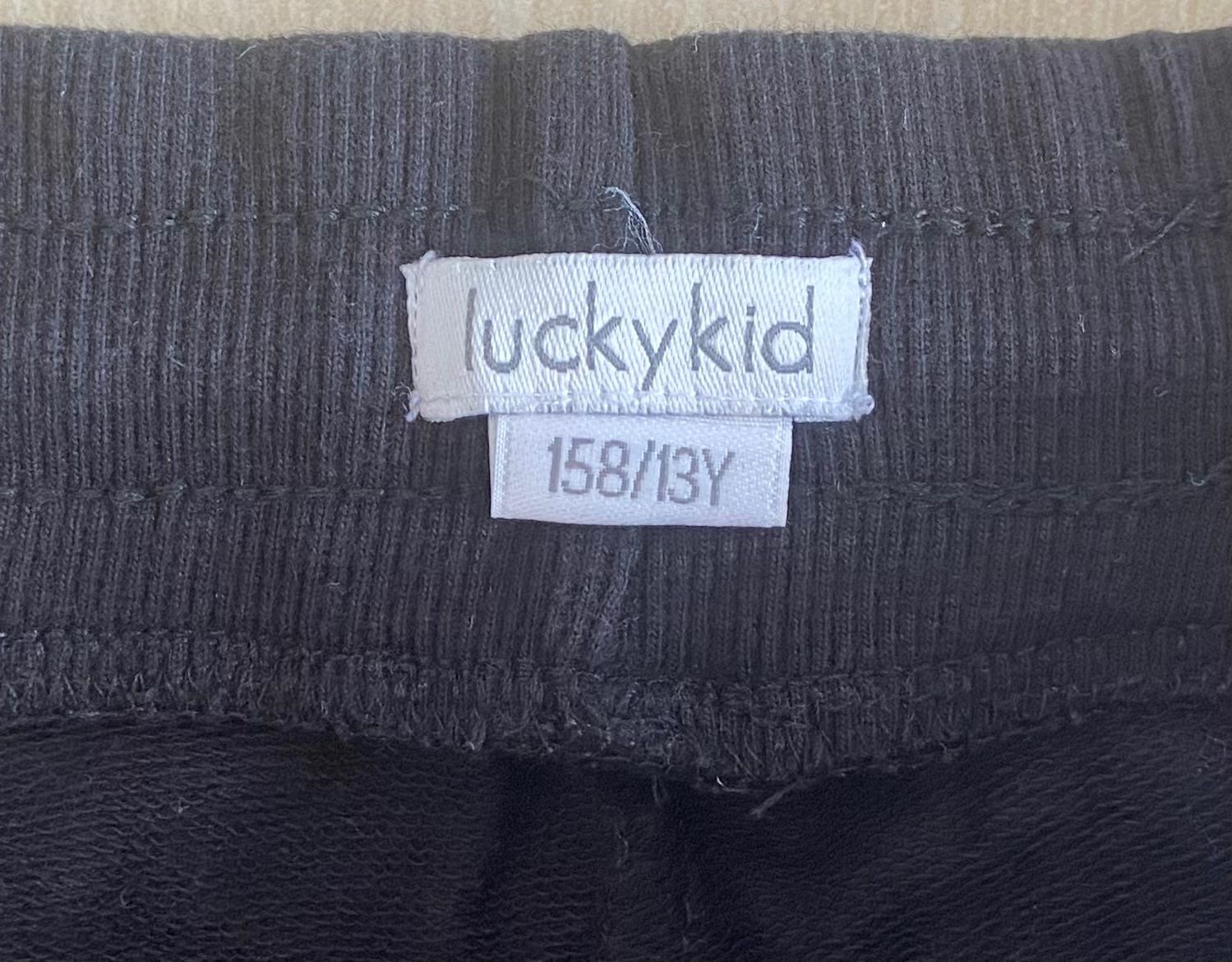 Pantaloni: Short coton noir Luckykid, 158 – Usato da Moutier venduto da chicboutique 2