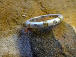 Ring 925 Silber RG52 / Atelierarbeit