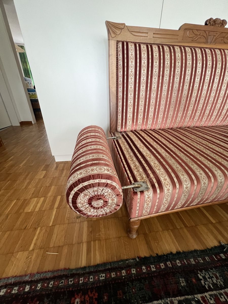 Sofas: Sofa, Kanapee aus der Gründerzeit, 1900 – Gebraucht aus Schöftland von mamajasima5 2