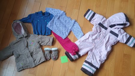 Mädchen Kleiderpaket Gr. 80