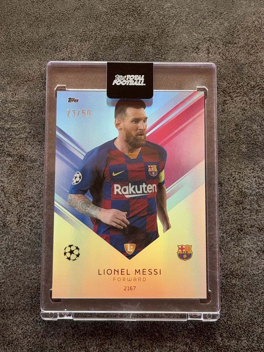 Topps Sammelbilder & Trading cards: Lionel Messi 23/50 - Topps Chromium Base – Neu (gemäss Beschreibung) aus Kaiseraugst von 420n