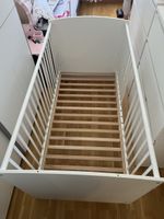 Kinderbett weiss mit Premium Matratze gebrauchter Zustand