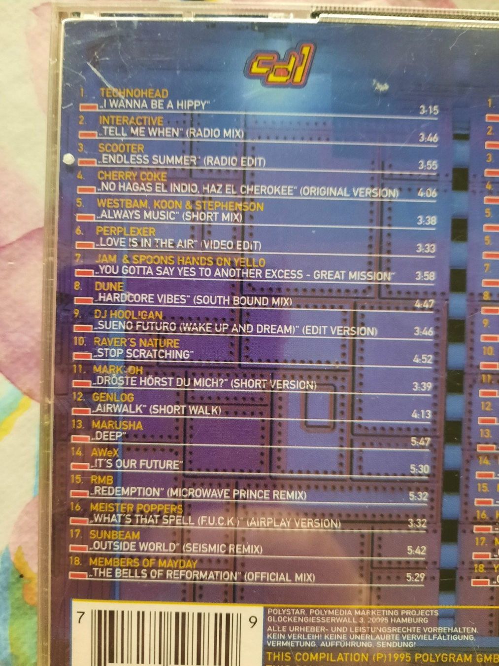 CDs: CD Techno Parade 95 – Gebraucht aus Pully von bro_n52j 2