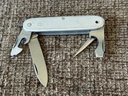 Altes Militärmesser ELSENER Alox Silber 1968