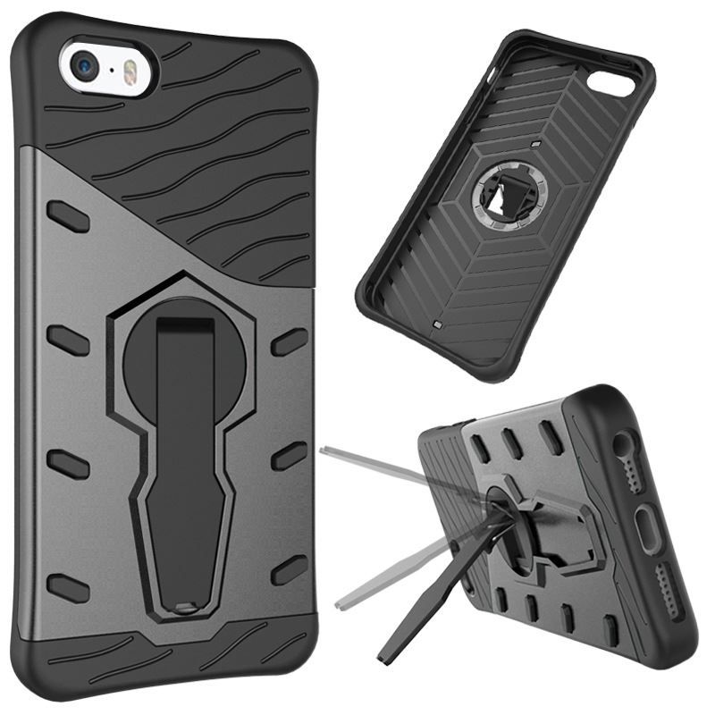 Cover & Protezioni schermo: iPhone 8 plus - coque resistante avec bequille noir – Nuovo e nell'imballaggio originale da Morges venduto da DigiAC 2