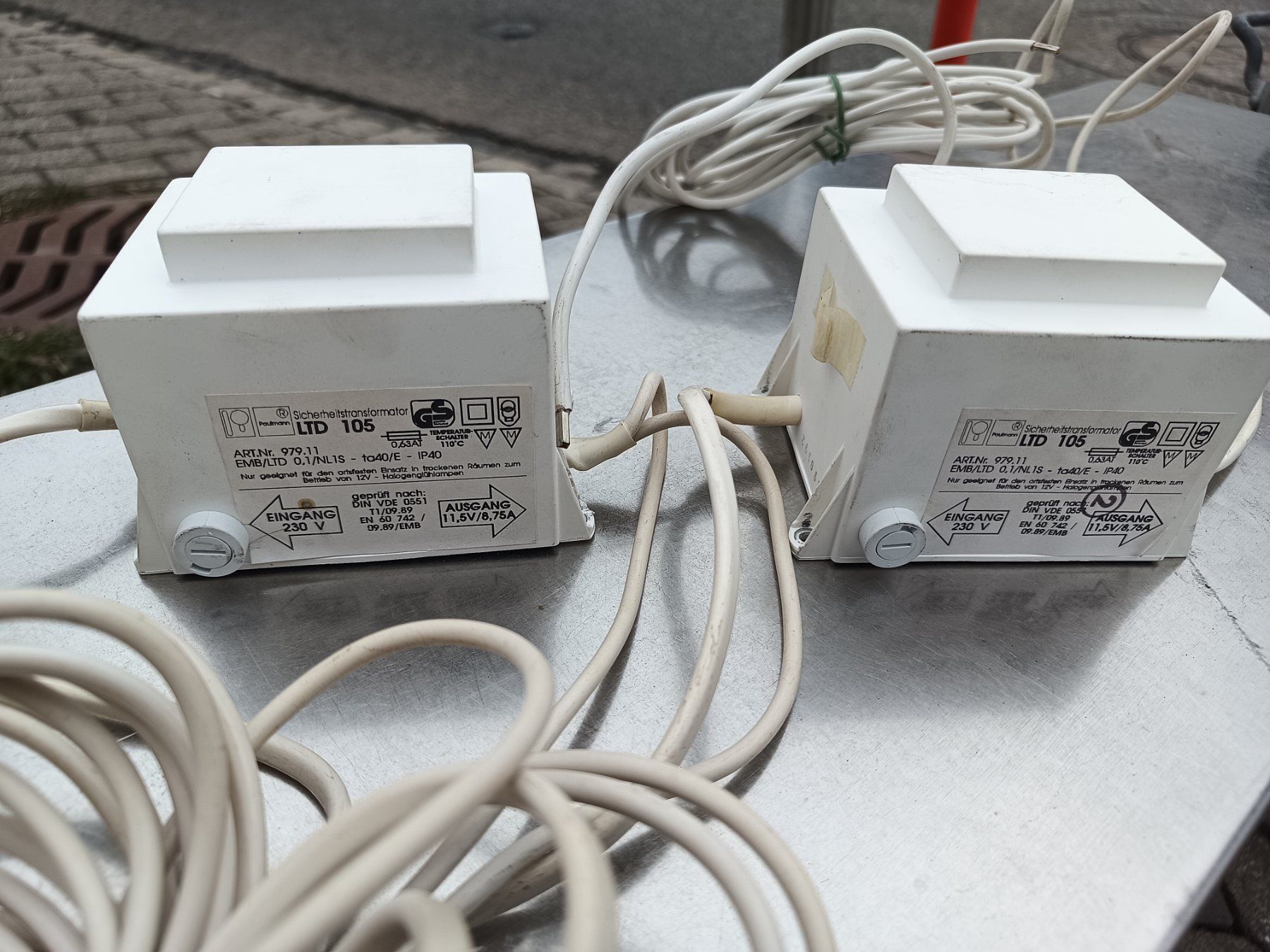 Componenti elettronici: Sicherheitstransformator Halogentrafo Trafo – Usato da Oberegg venduto da 19franzi94 4