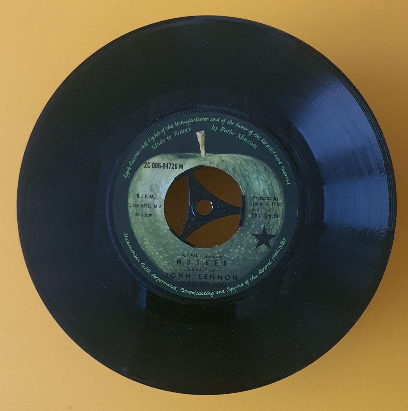 Schallplatten: John Lennon - Mother - Why / 1971 / 448 – Gebraucht aus Grenchen von sale.manager 2