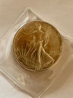 Silbermünze American Eagle 1 oz 1991  