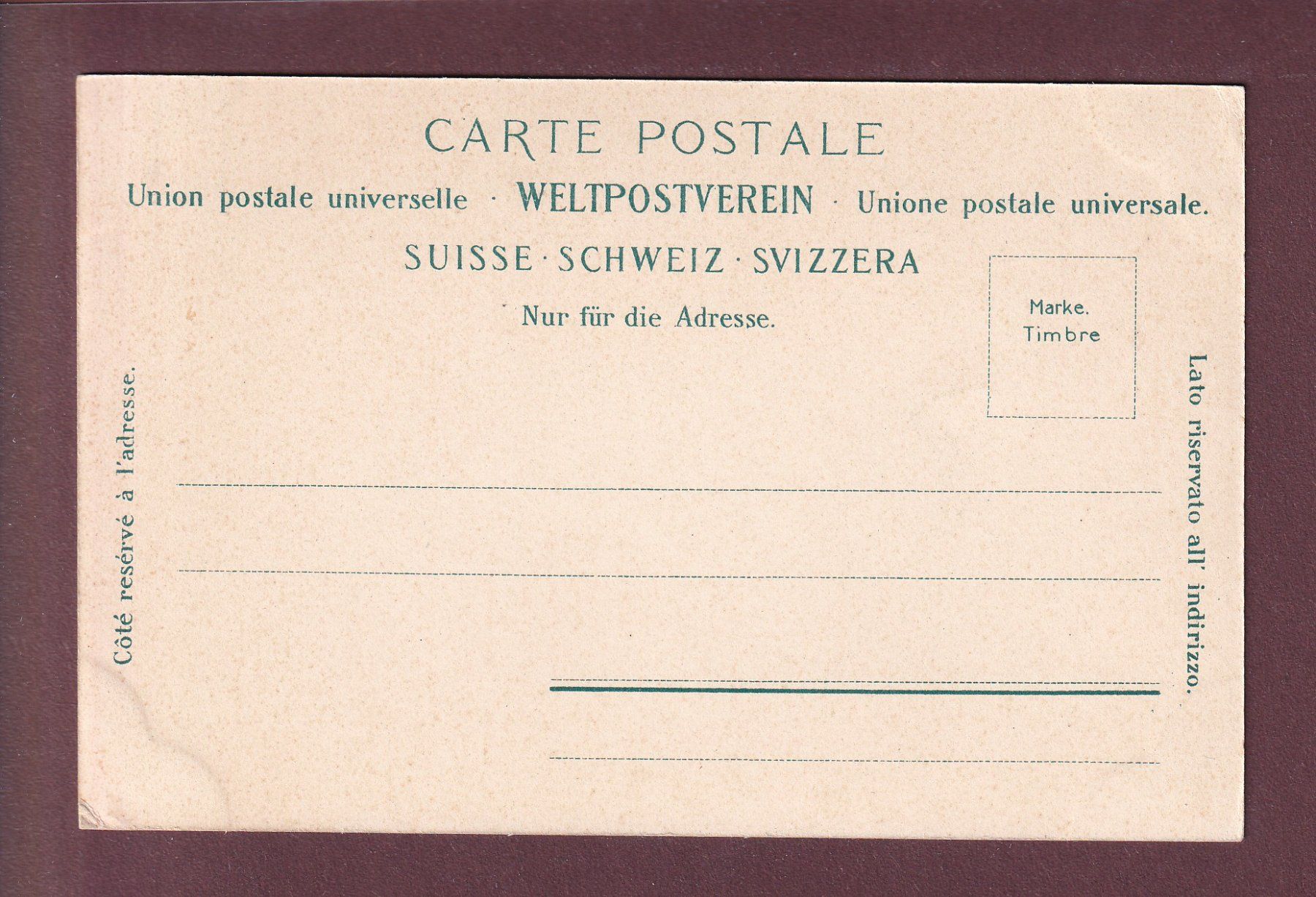Ansichtskarten: INTERLAKEN - English Church – Gebraucht aus Pully von nicecards 1