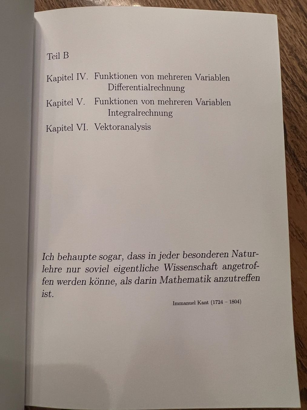 Bücher: Analysis I/II U.Stammbach ETH, Teil B – Neu (gemäss Beschreibung) aus Veltheim AG von kronecker 1
