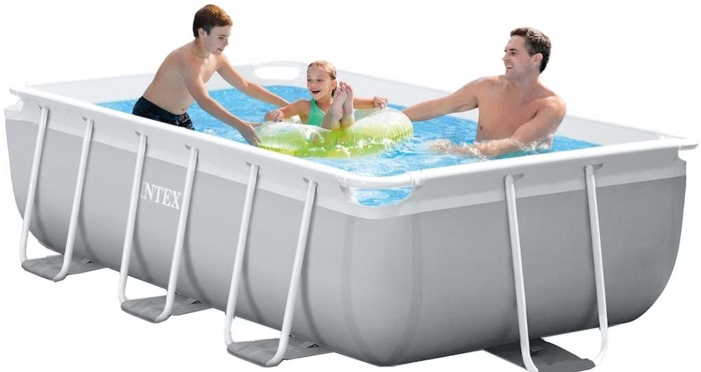 Intex Prism Frame (300 x 175 x 80 cm, Stahlrohrbecken), pool 1