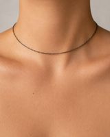 Handgefertigter Choker Edelstahl wasserfest